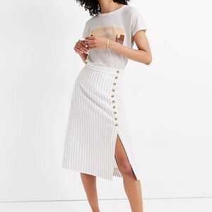 Madewell Linen Skirt